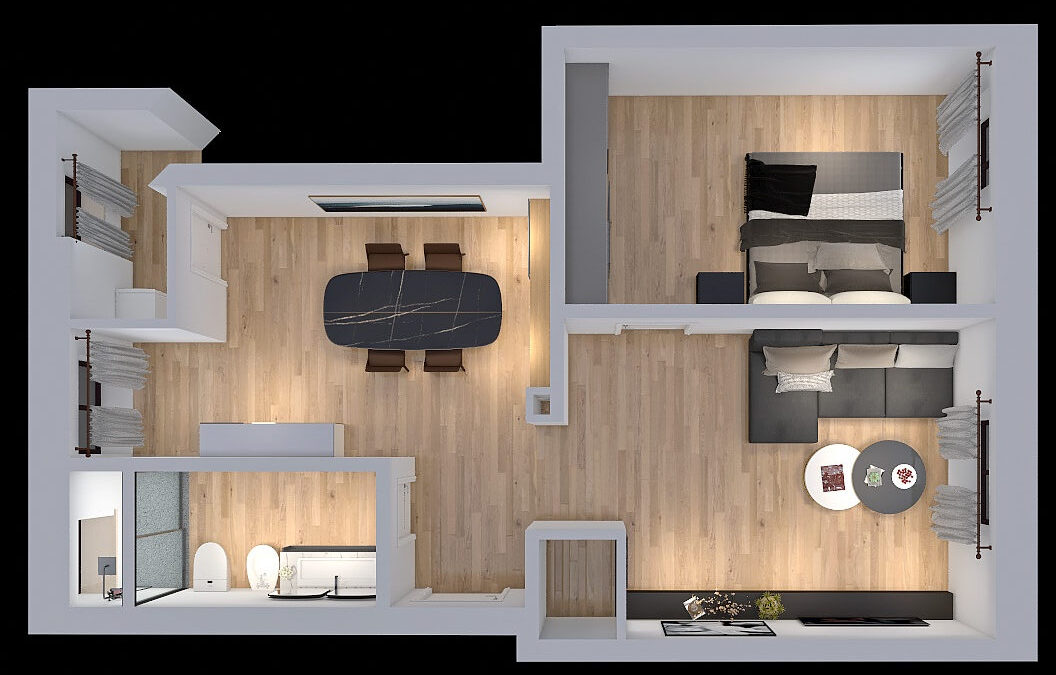 Progettazione Appartamento Milano – Zona Portello